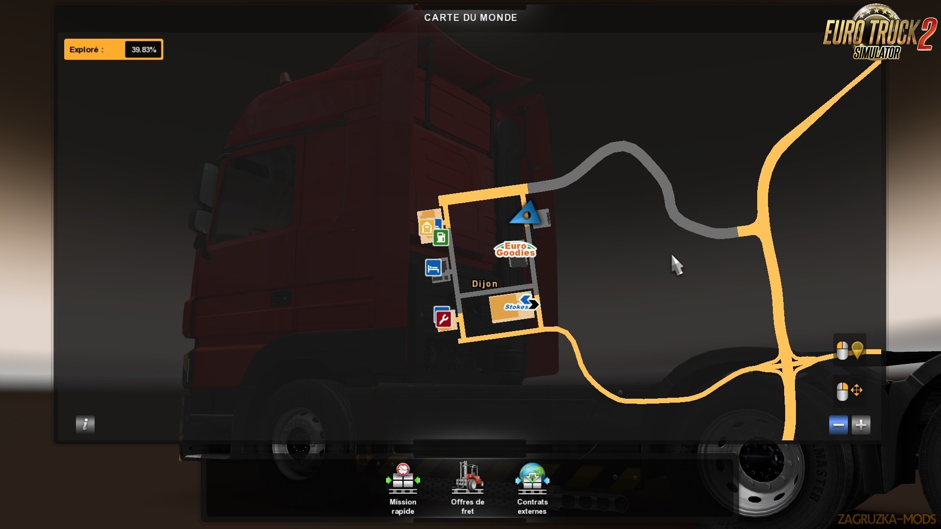 4 warehouses for Ets2