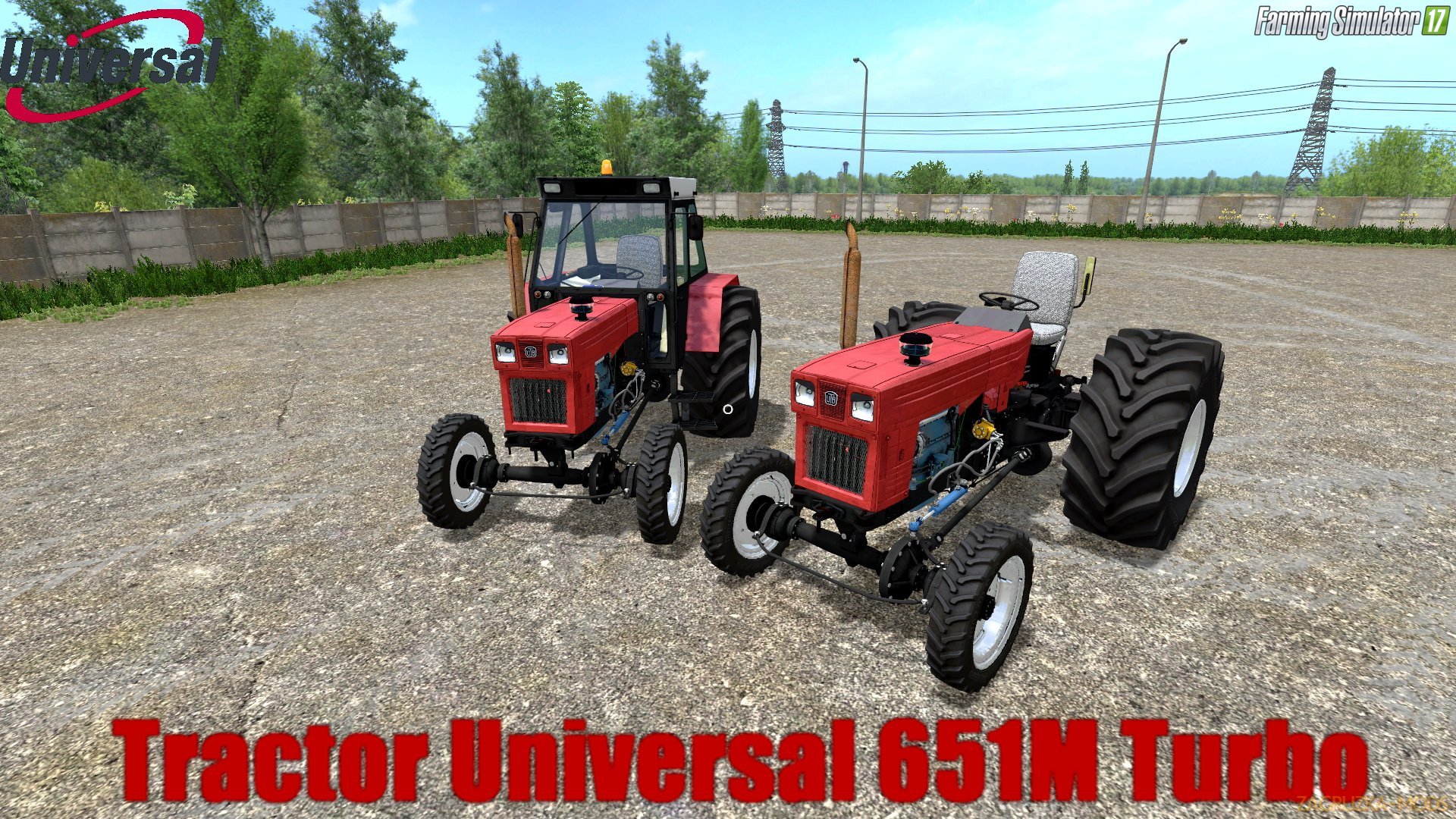 Universal 651M Turbo v1.0 for FS 17