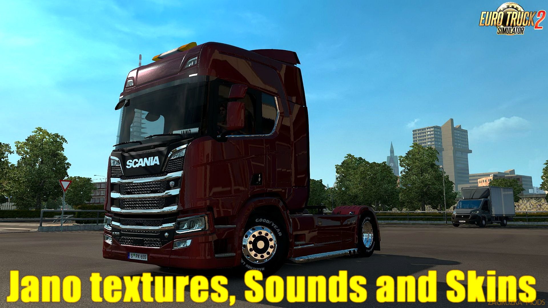 Jano textures, Sounds and Skins v2.0.5 (1.30.x) for ETS 2