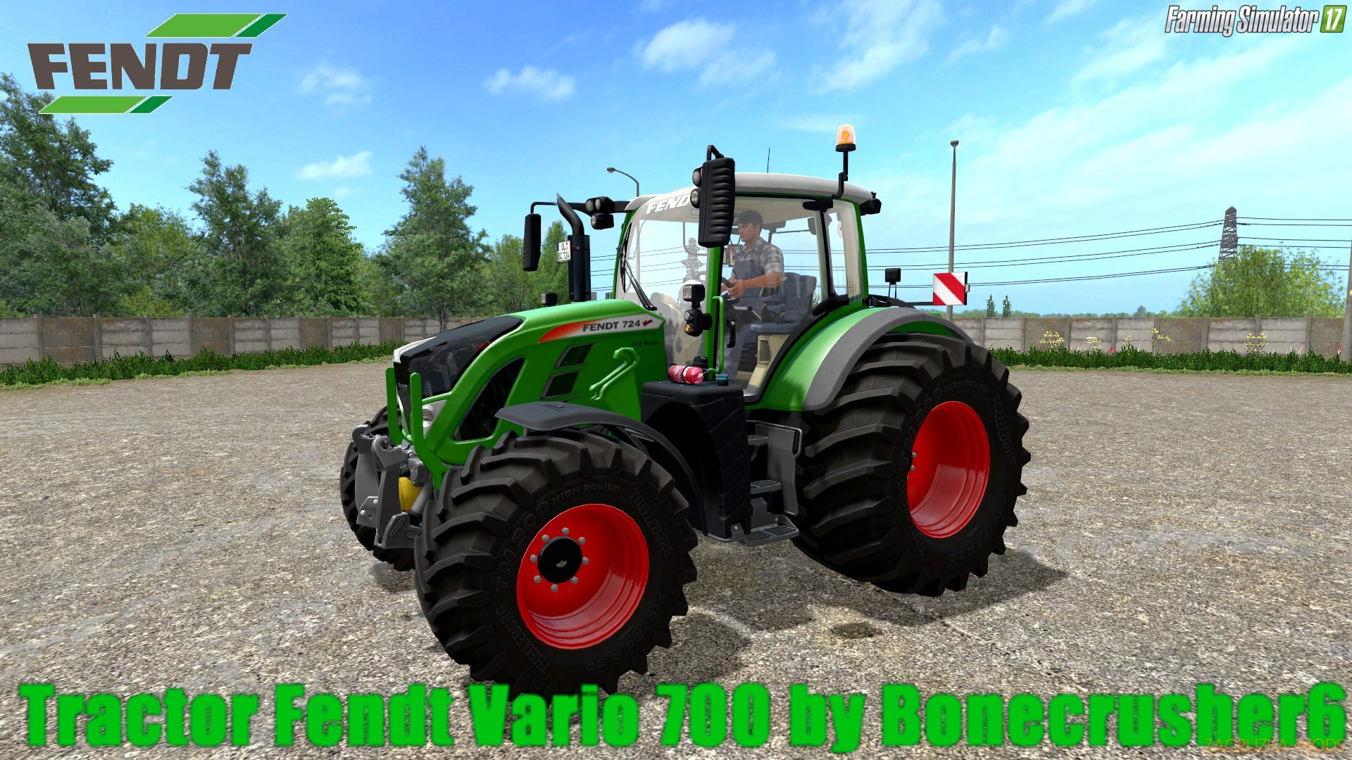 Fendt Vario 700 v1.0 by Bonecrusher6 for FS 17