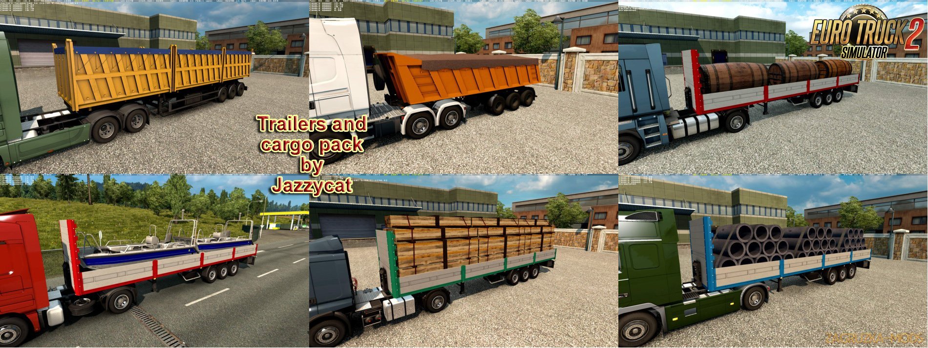 Trailers and Cargo Pack v6.4 by Jazzycat