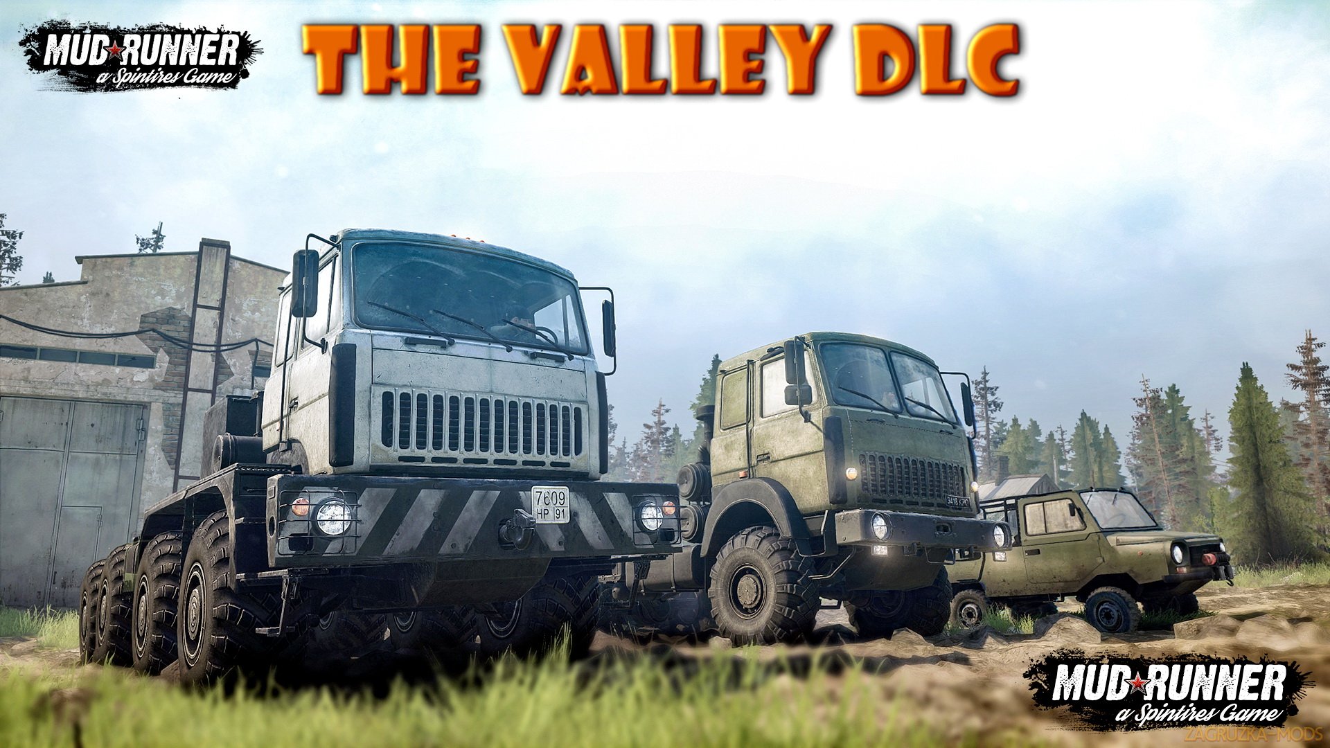 Download The Valley DLC v1.0 (v29.01.18) for Spintires: MudRunner