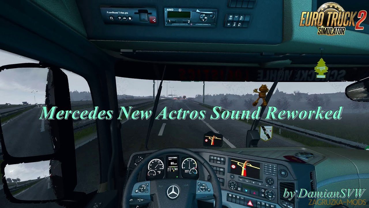 Mercedes New Actros Sound Reworked by DamianSVW