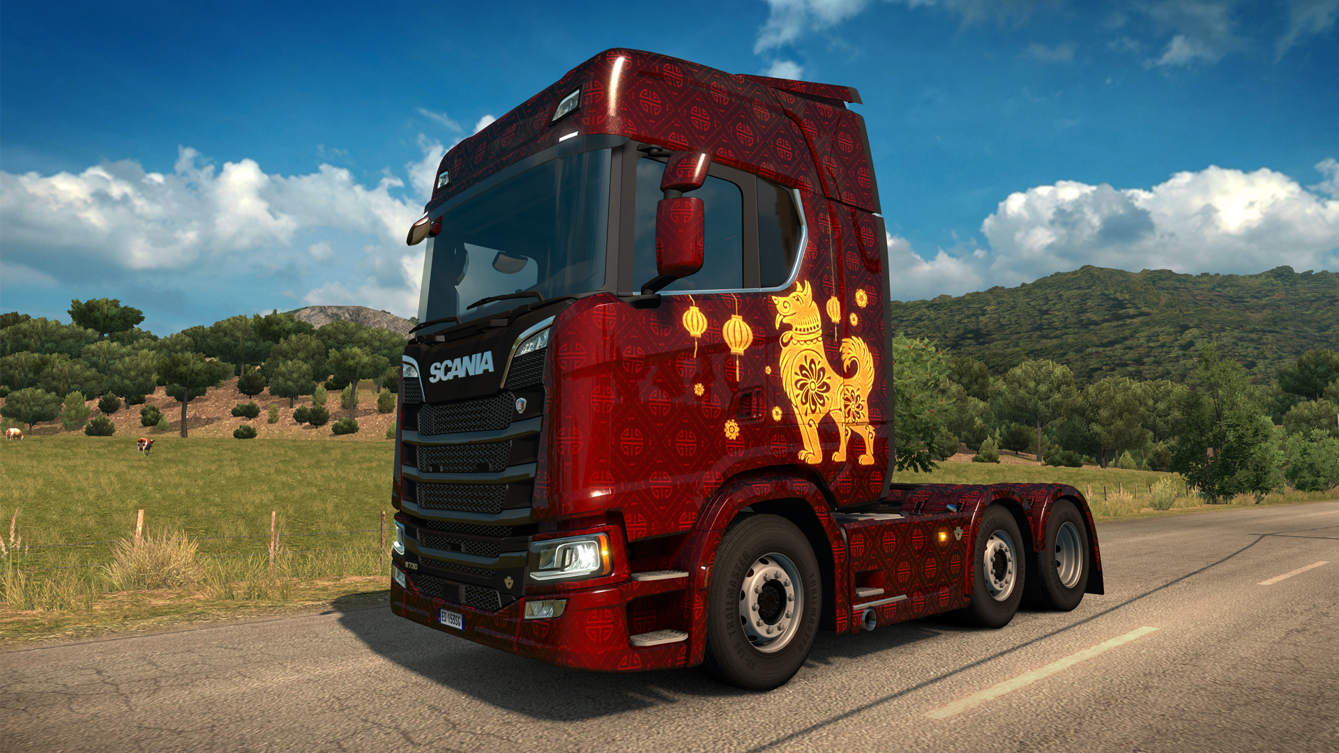 Download Chinese Paint Jobs Pack DLC for ETS 2