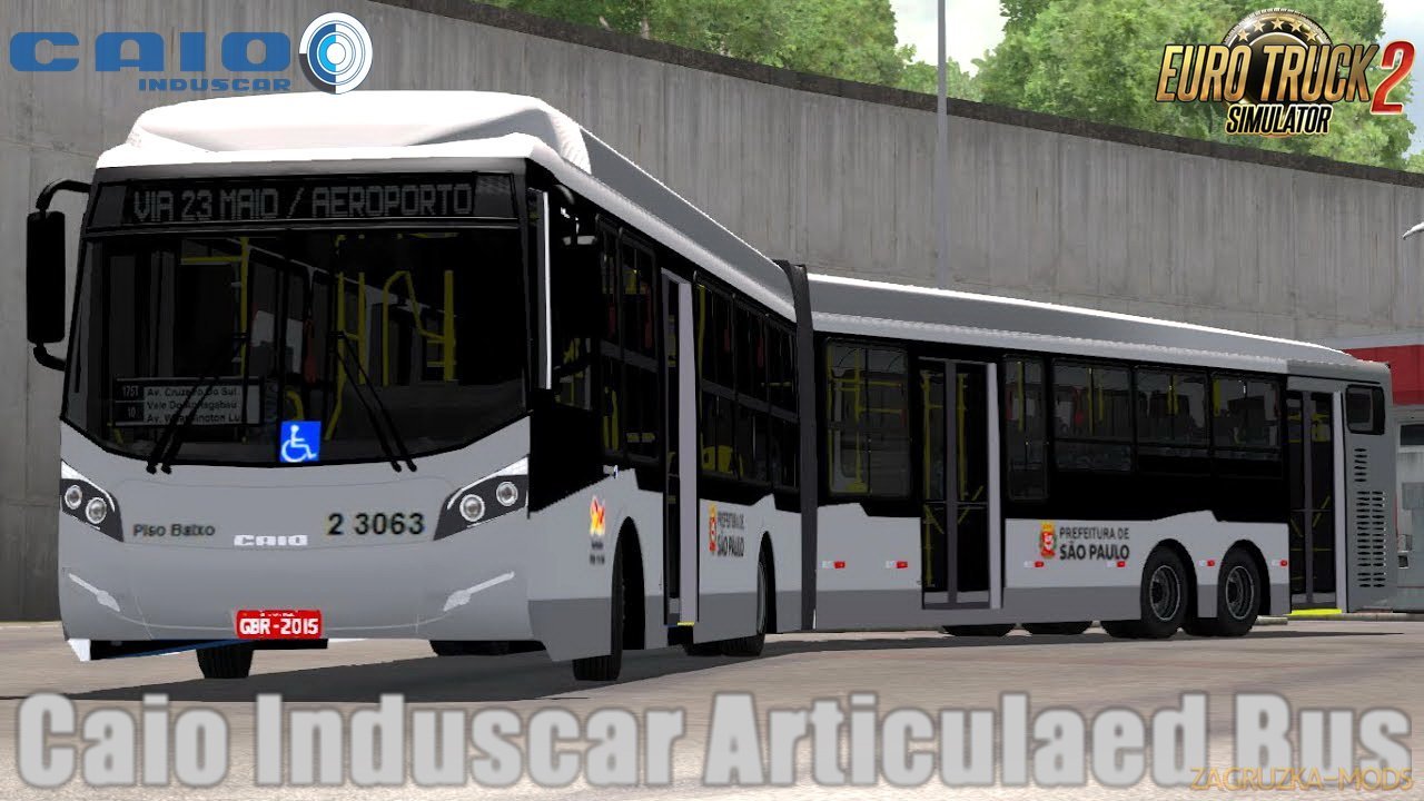 Caio Induscar Articulaed Bus v1.0 (1.30.x) for ETS 2