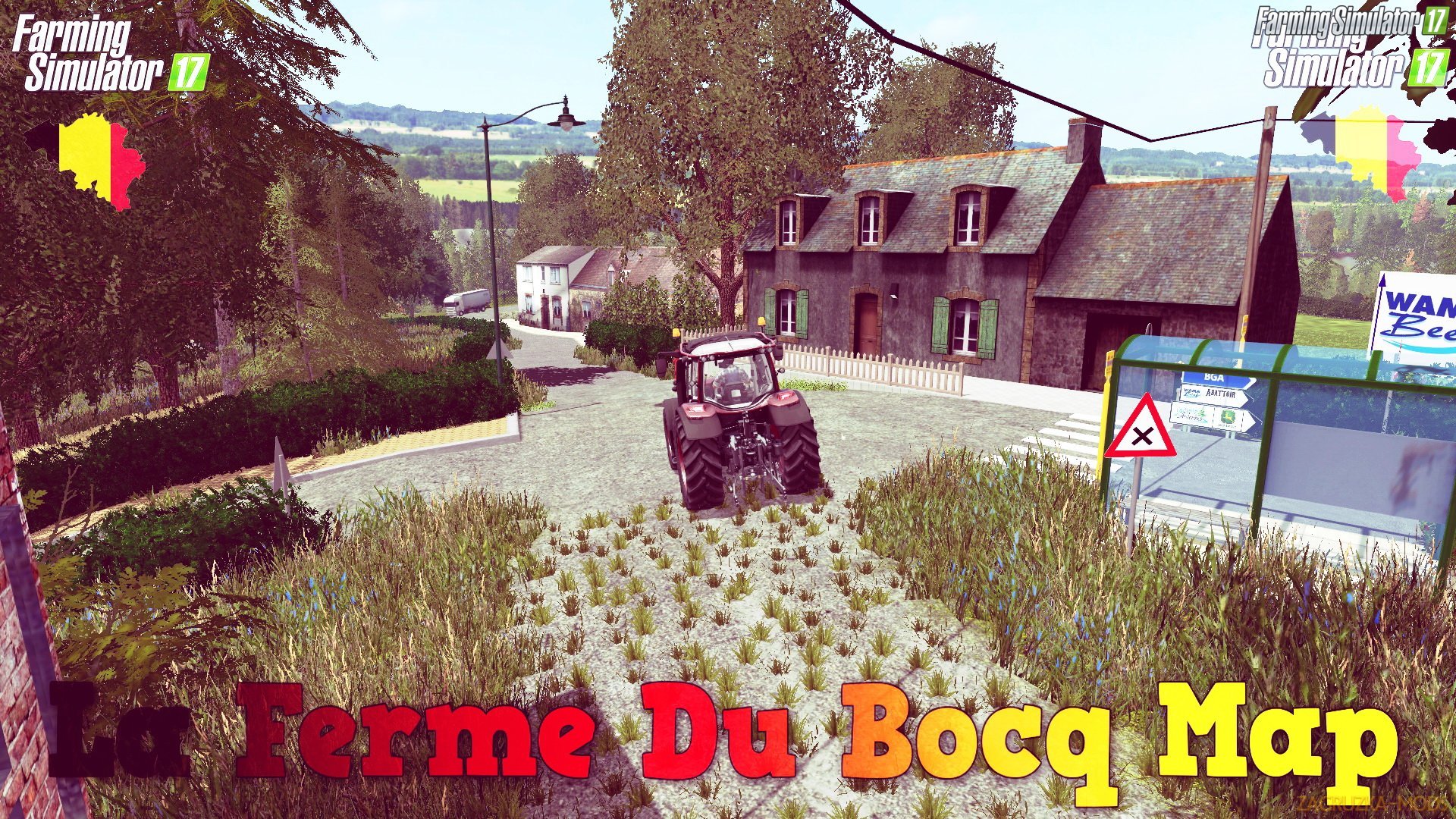 La Ferme Du Bocq Map v1.0 by FalconVini Modding for FS 17