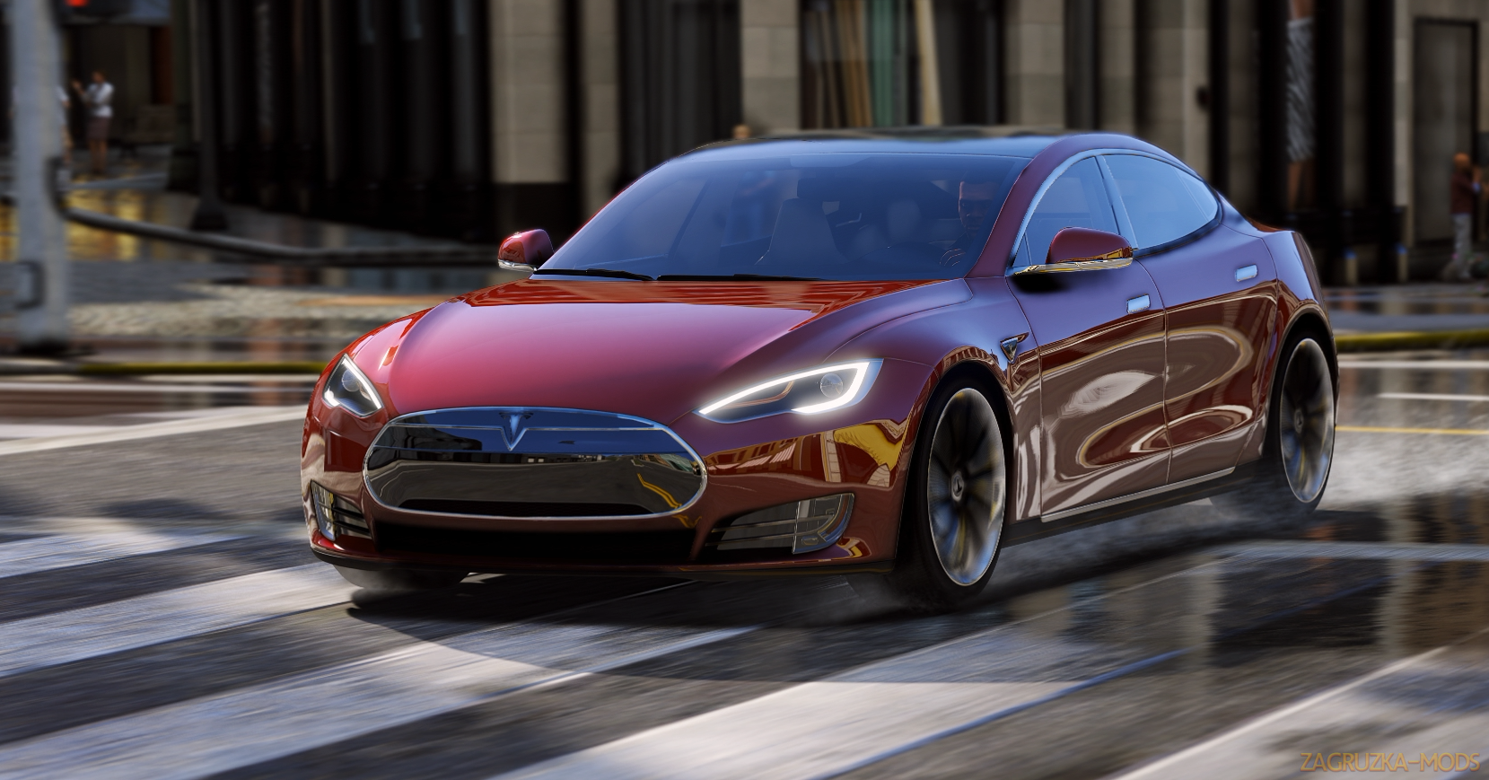Tesla Model S v1.0 for GTA 5