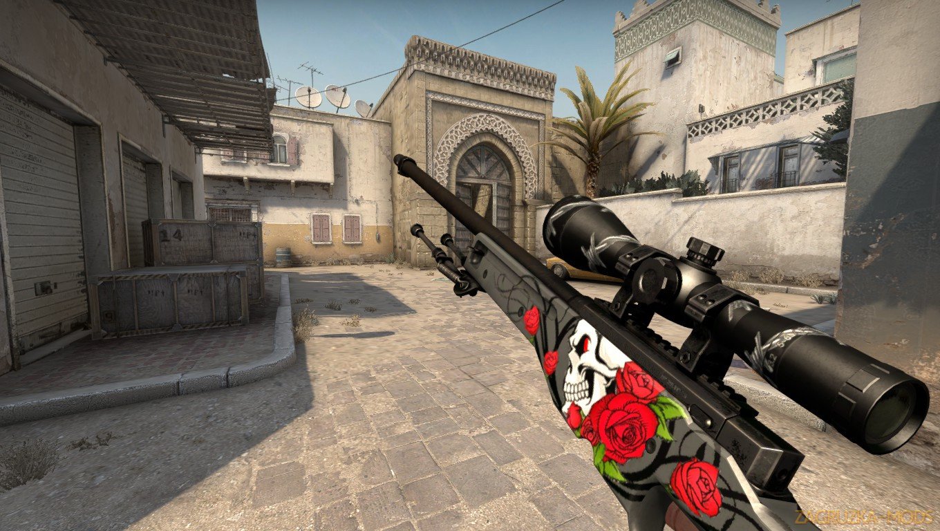 AWP Deathbringer Skin v1.0 for CS:GO