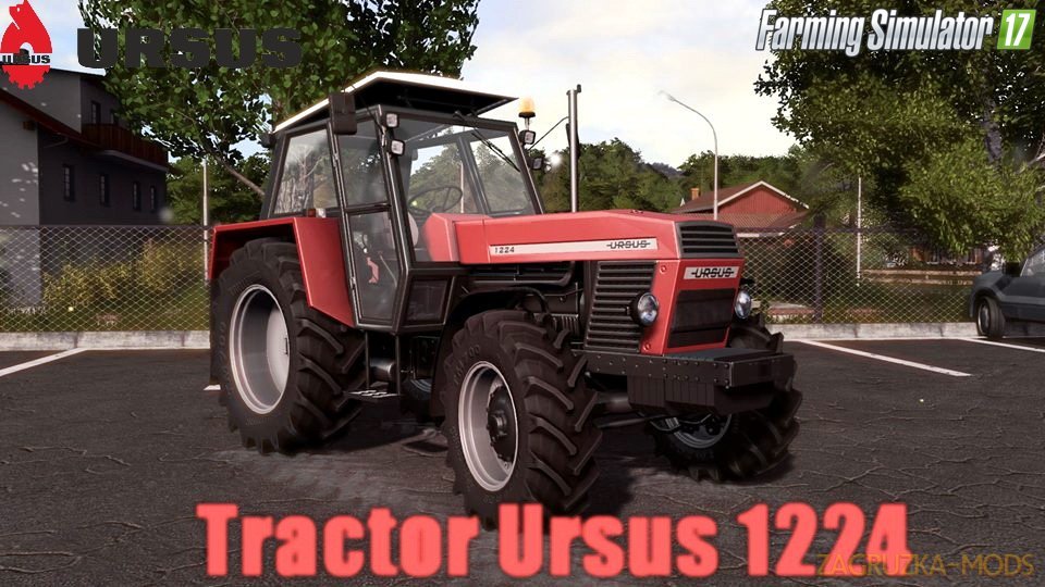 Ursus 1224 v1.1 Edit by Czarnel for FS 17