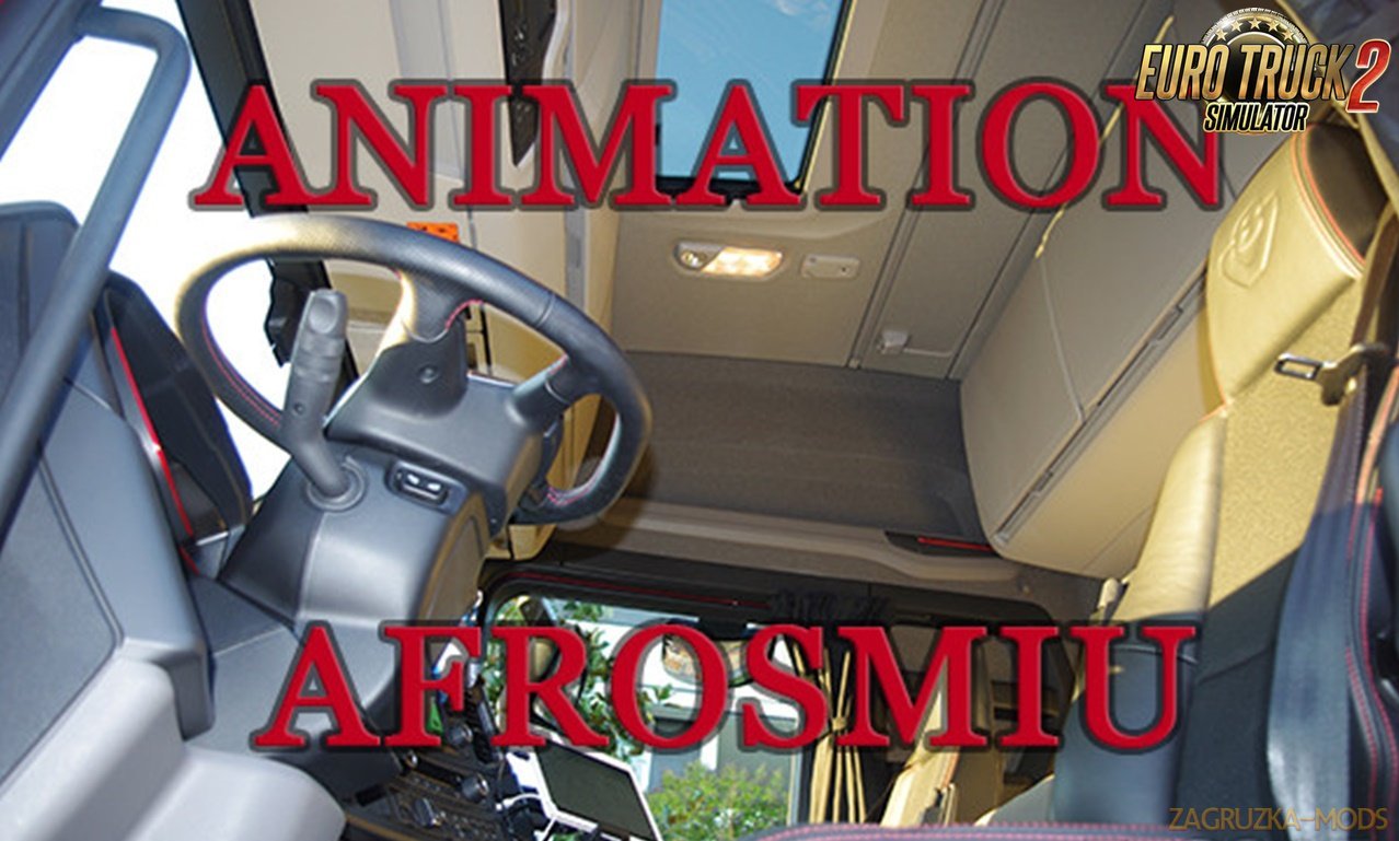Animation all Truck Steering Wheels for Ets2