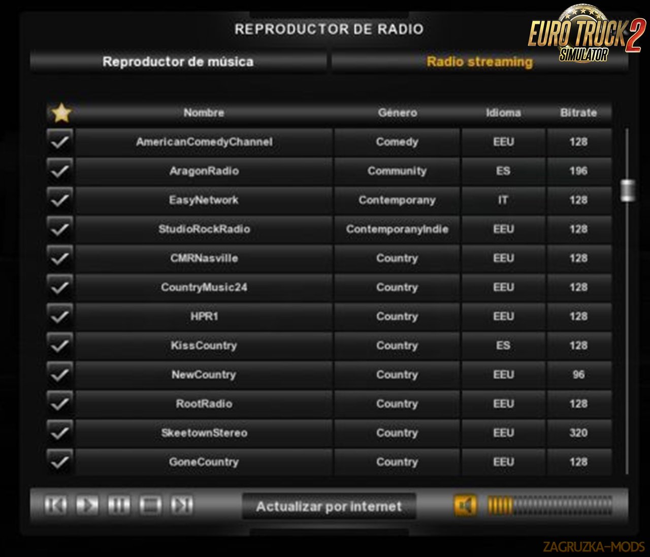 Updated Radio Stations v2.0