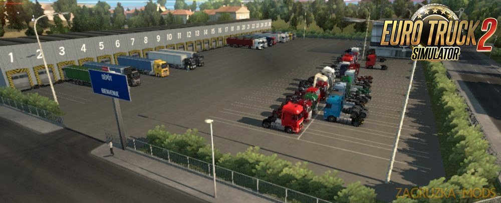 2 Warehouses Marseille for Ets2