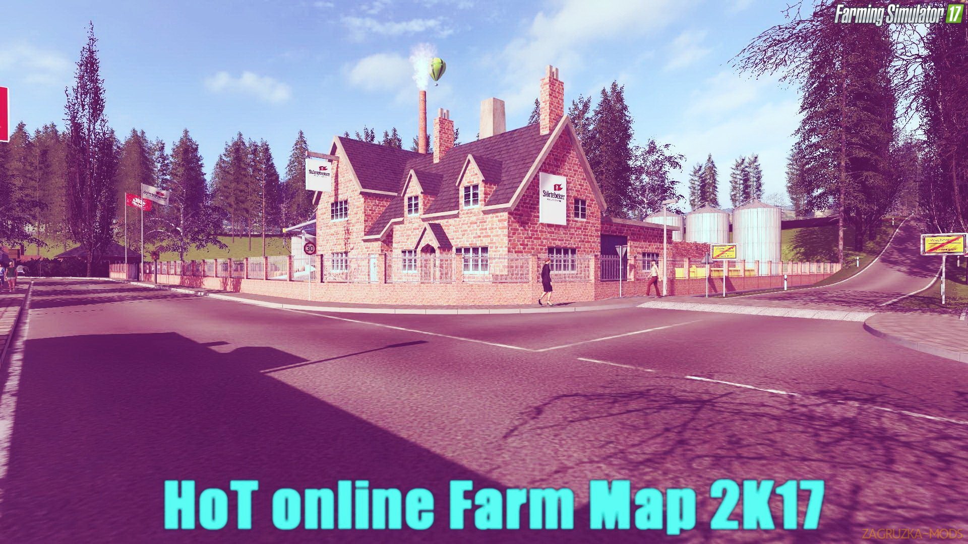 HoT online Farm Map 2K17 (buyable Objects) v1.0 for FS 17