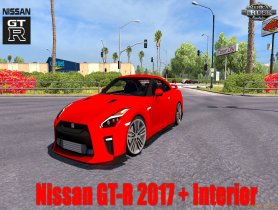 Nissan GT-R 2017 v1.0 by Kadir Yağız (1.30.x) for ATS