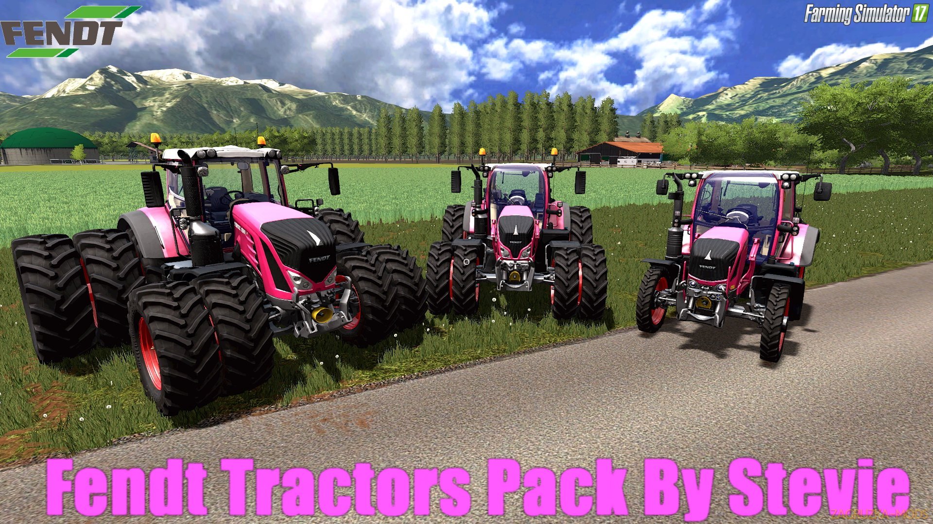 Fendt Tractors Pack v1.0 by Stevie for FS 17