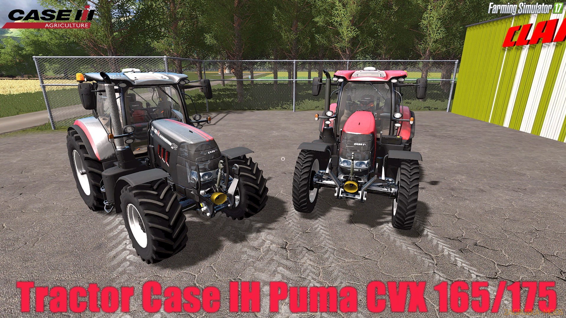Case IH Puma CVX 165/175 v1.1 (MR) for FS 17