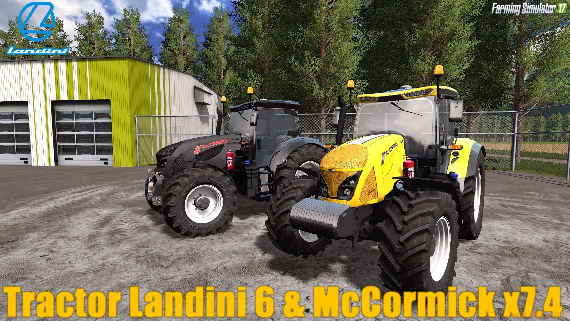 Landini 6 & McCormick x7.4 v2.0 for FS 17