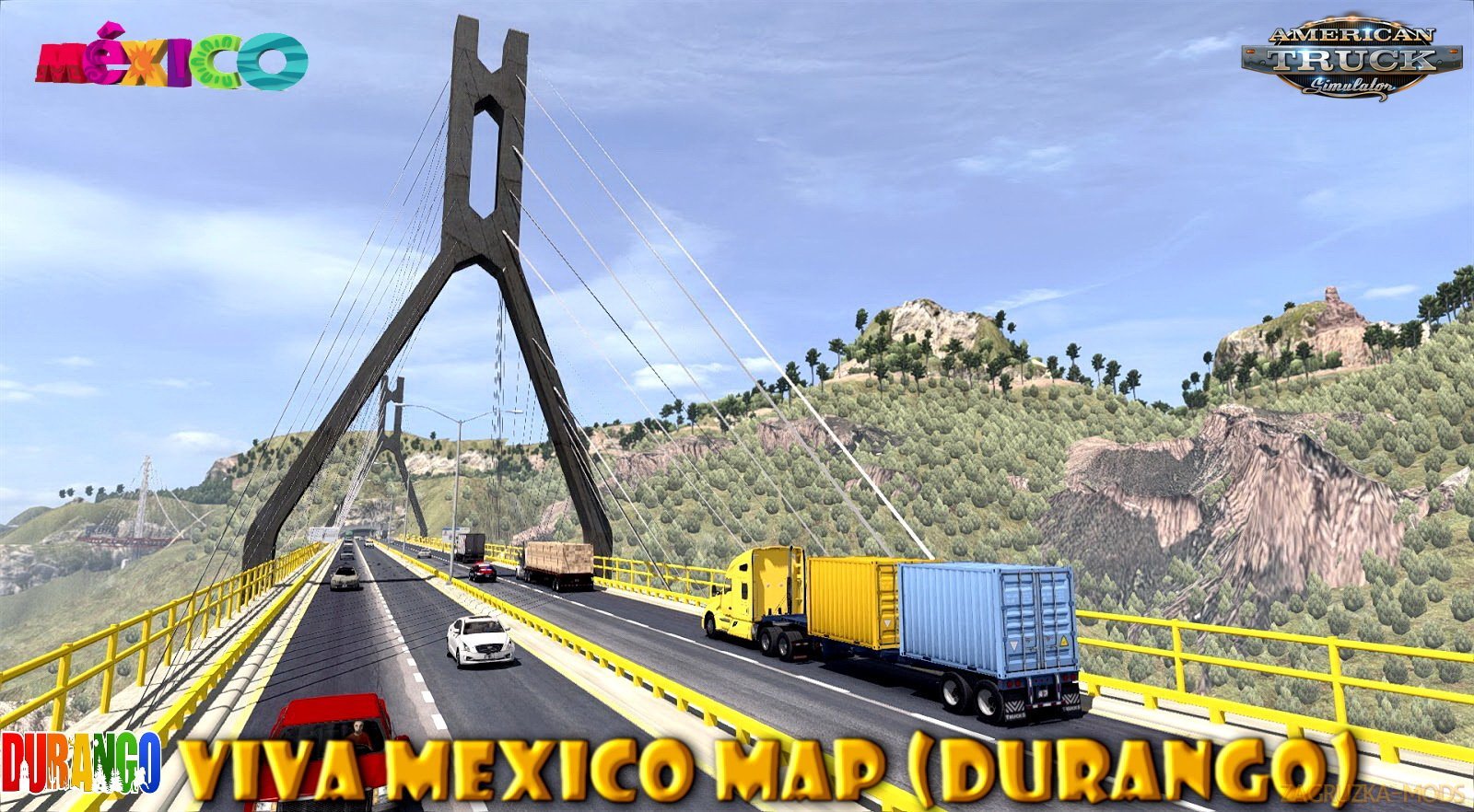 Viva Mexico Map (Durango) v2.4.3 (1.30.x) for ATS