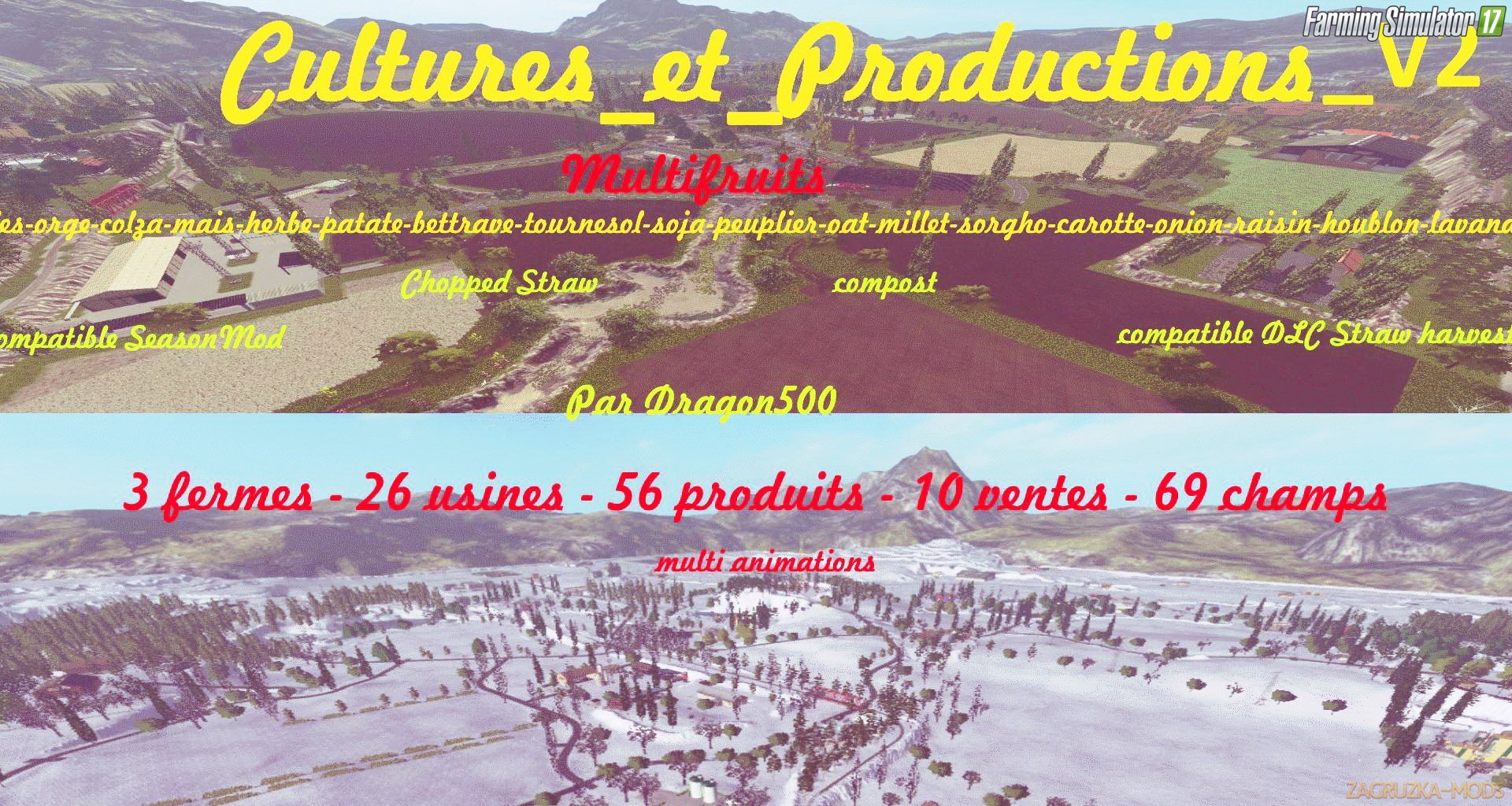 Culture et Production Map v2.0 for FS 17