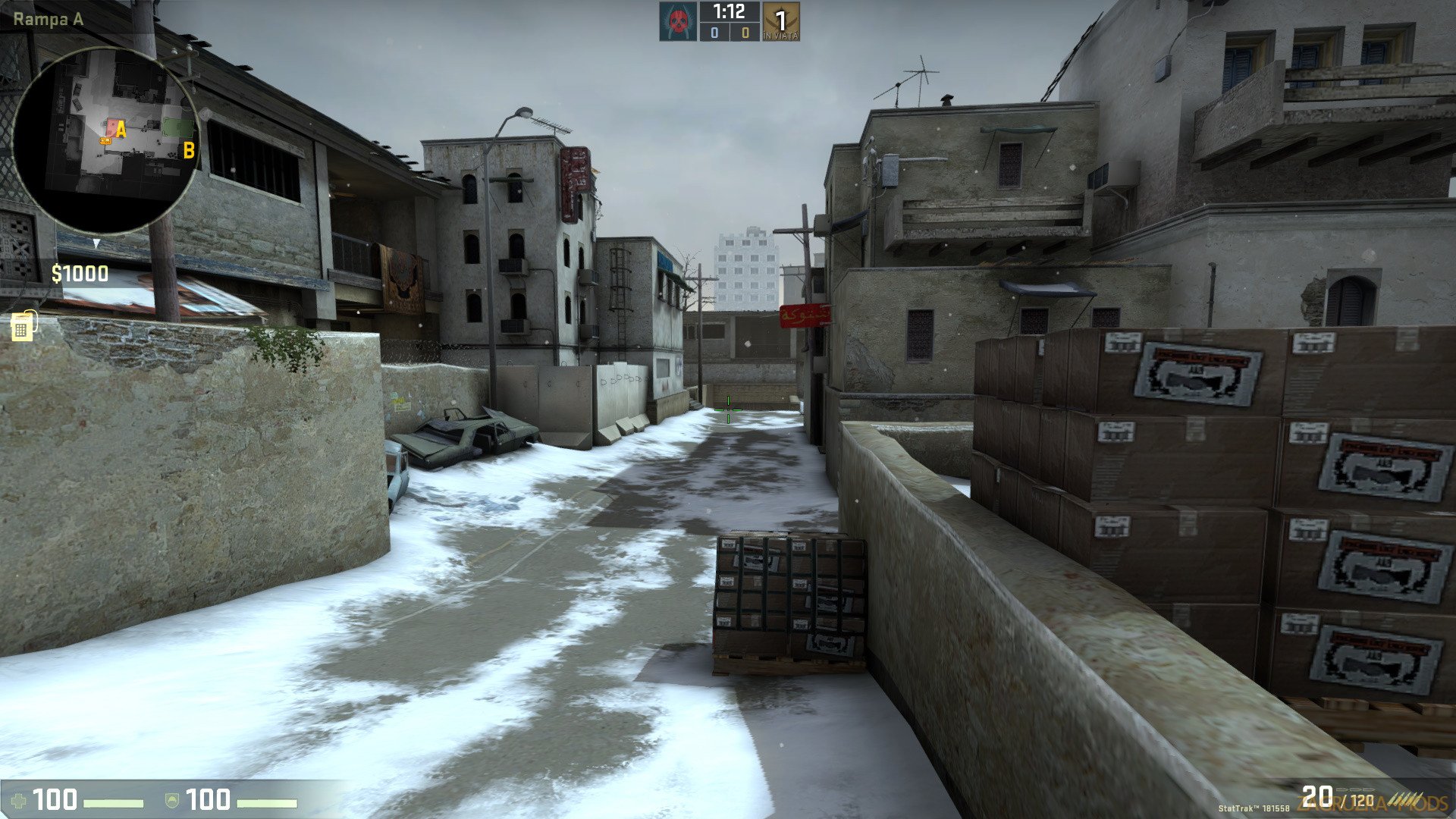 Winter Dust 2 Map v1.0 for CS:GO