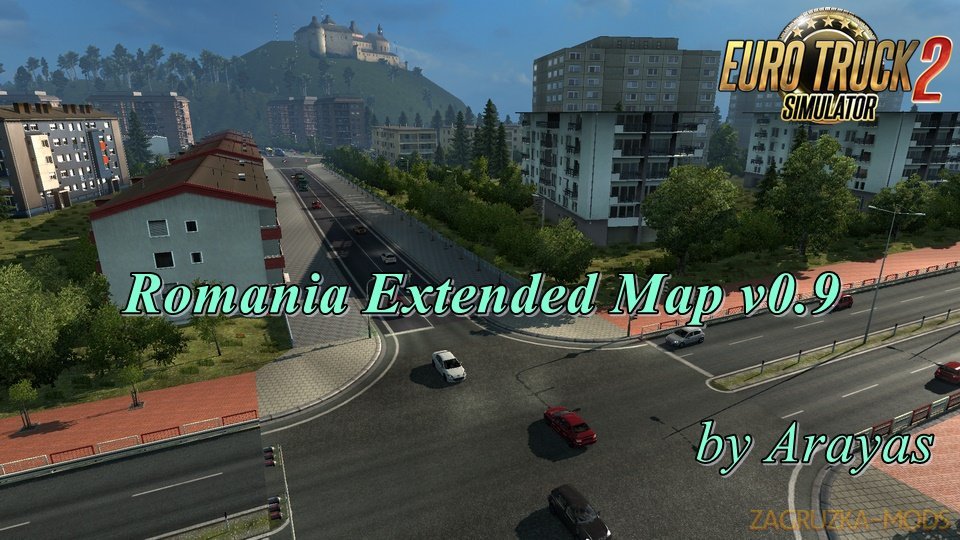 Romania Extended Map v0.9 by Arayas