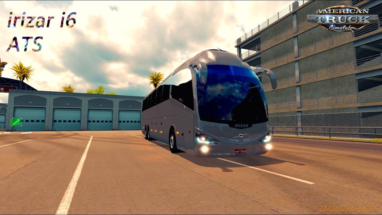 Onibus Volvo Irizar I6 6×2 v1.6 (1.30.x) for ATS