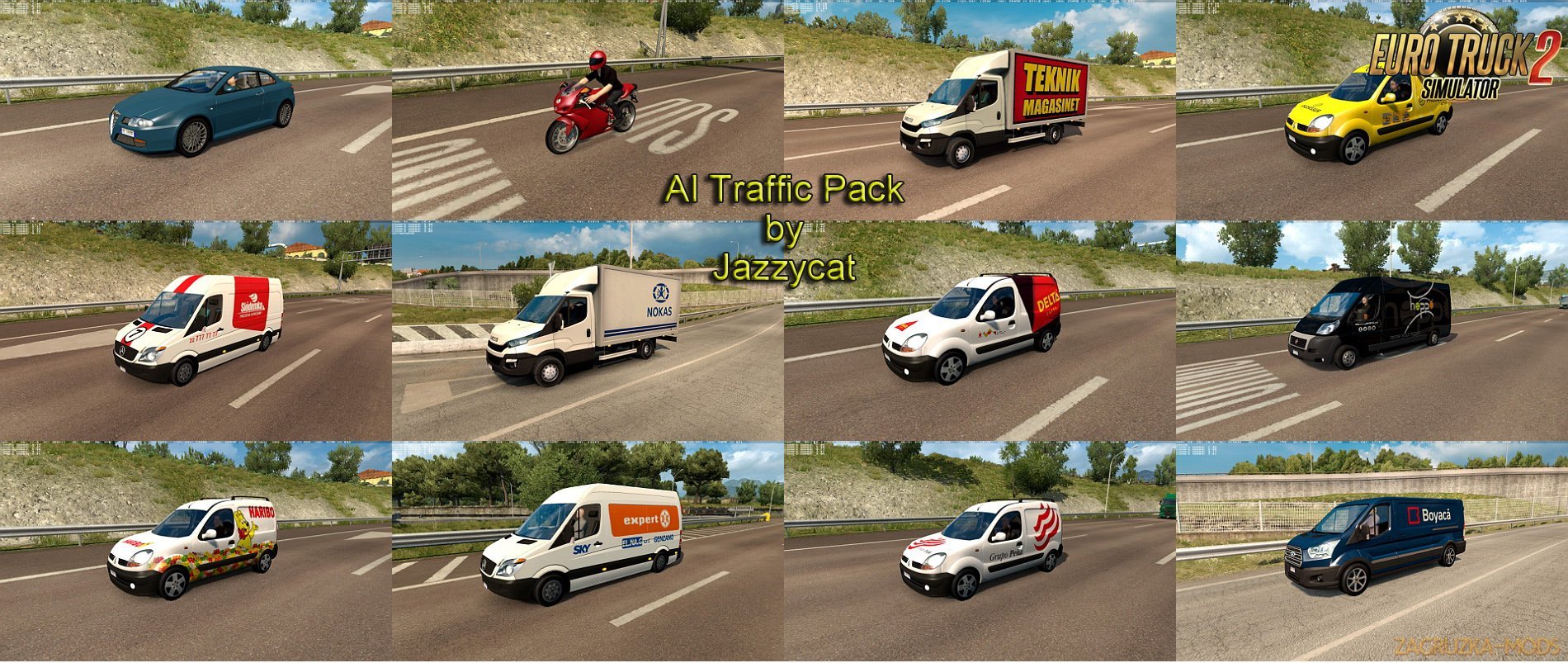 AI Traffic Pack v7.0 by Jazzycat