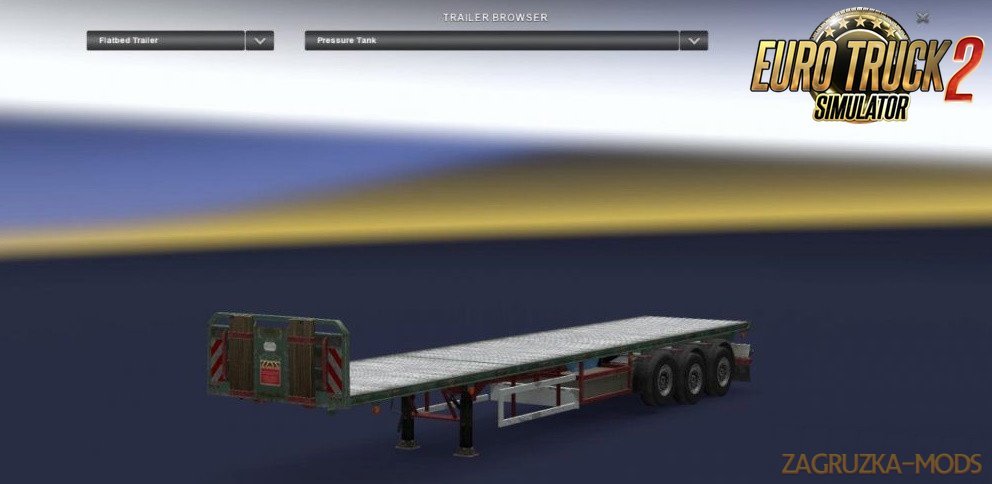 Empty and 1 ton for Flatbed trailer (MP & SP)