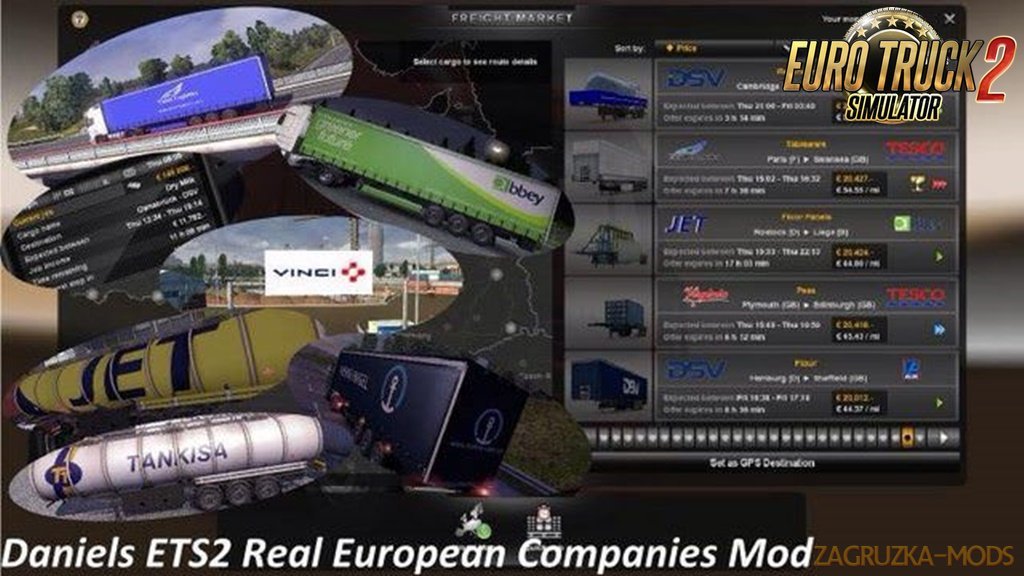 Real European Companies Mod