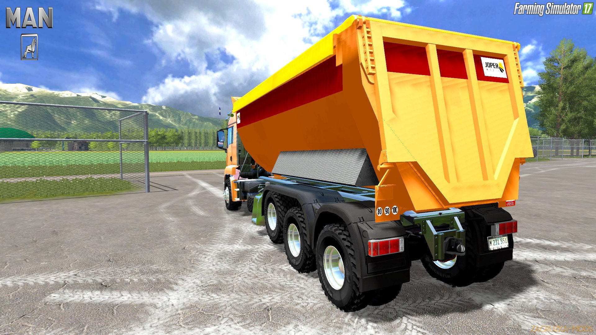 Man Dumper Truck v1.2 for FS 17