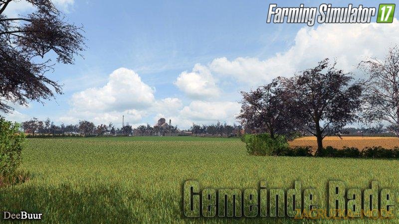 Gemeinde Rade Reloaded Map v1.0 for FS 17