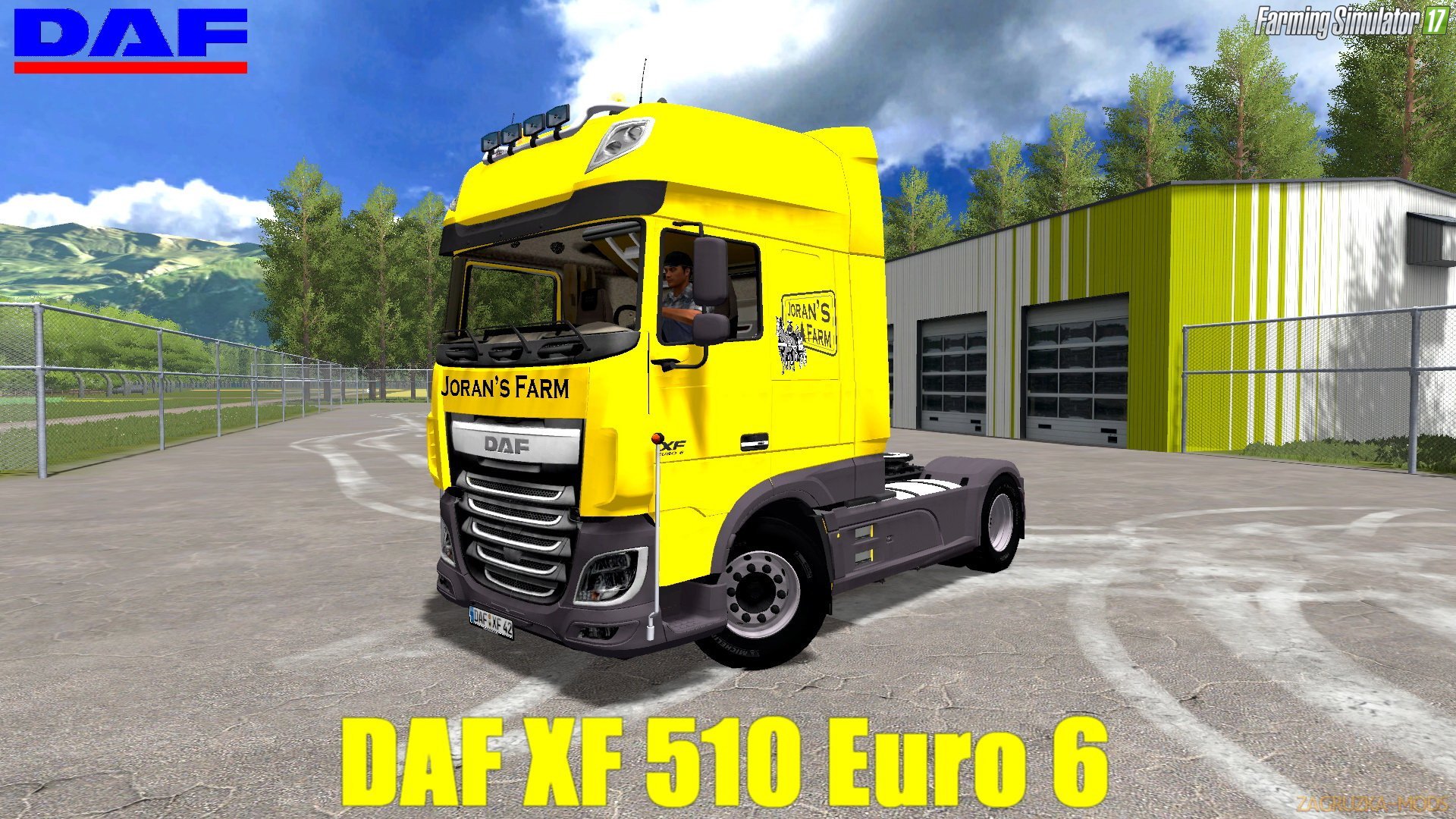 DAF XF 510 Euro 6 v1.0 for FS 17