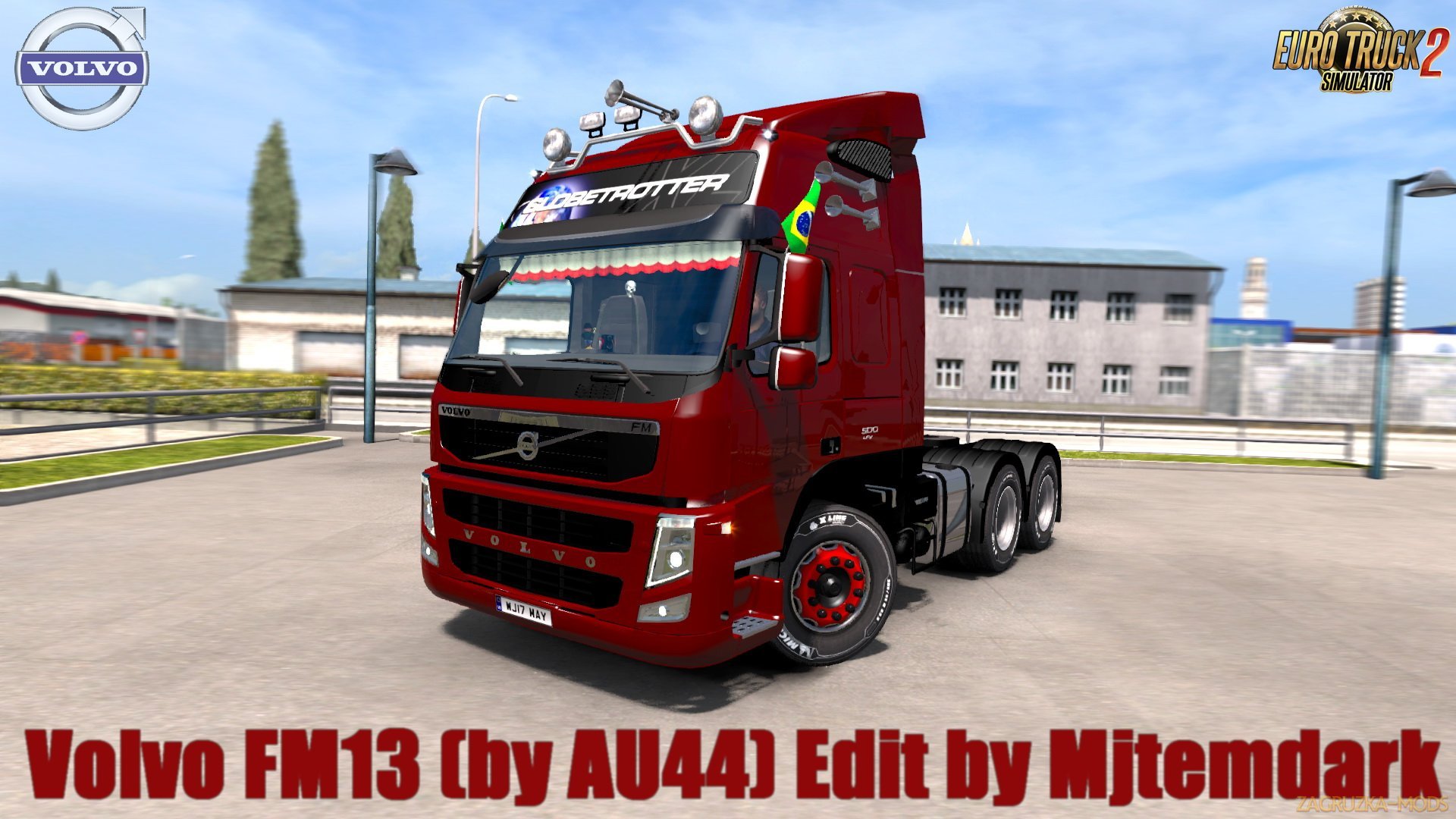 Volvo FM13 (by AU44) v1.0 Edit by Mjtemdark (1.30.x) for ETS 2