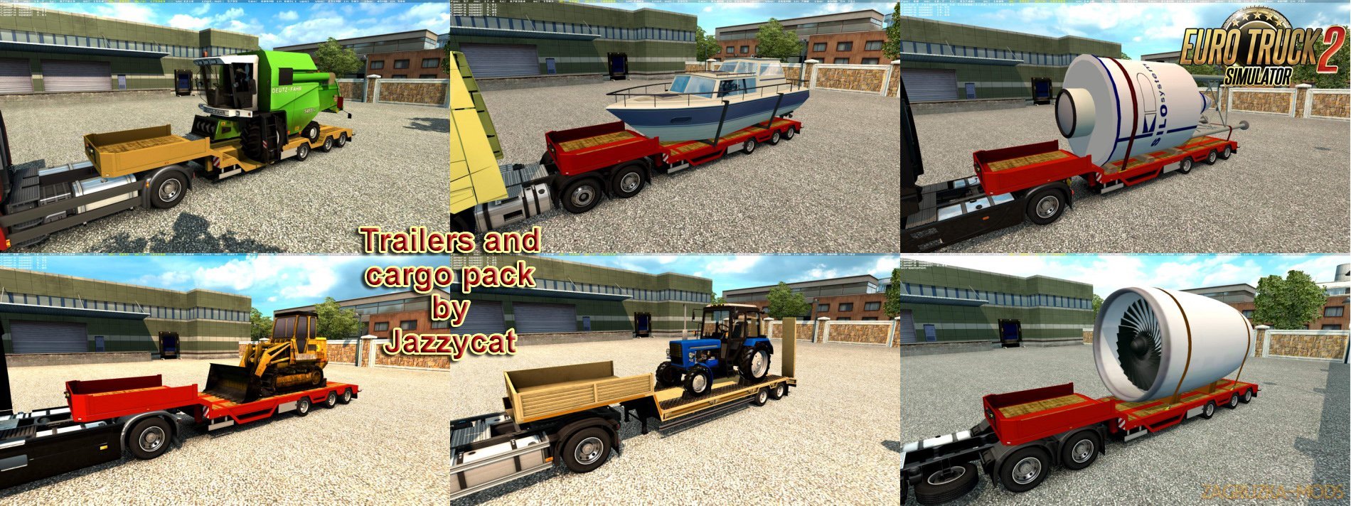 Trailers and Cargo Pack v6.6 by Jazzycat