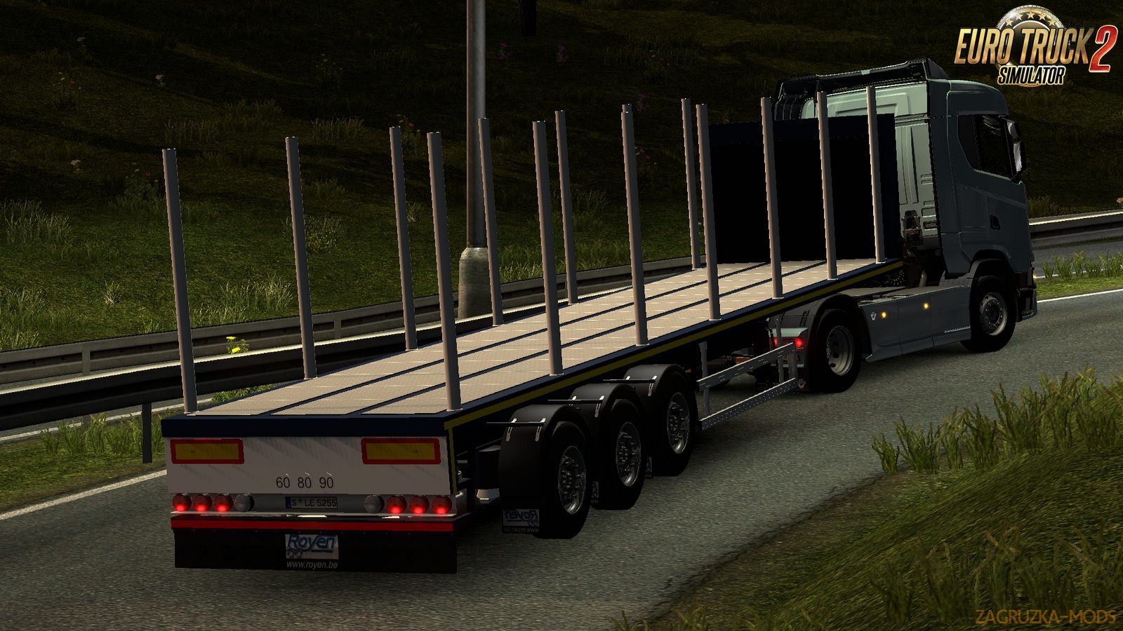 Flatbed ROYEN Trailer