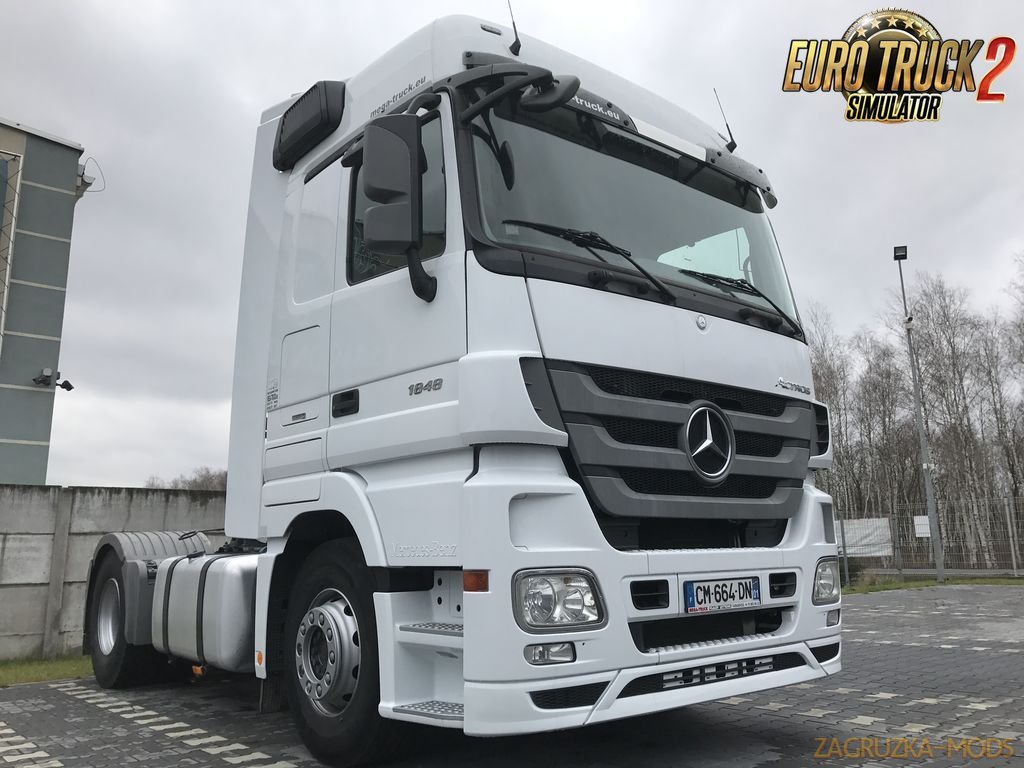 Mercedes Actros OM470 Engine Sound v2.0 for Ets2