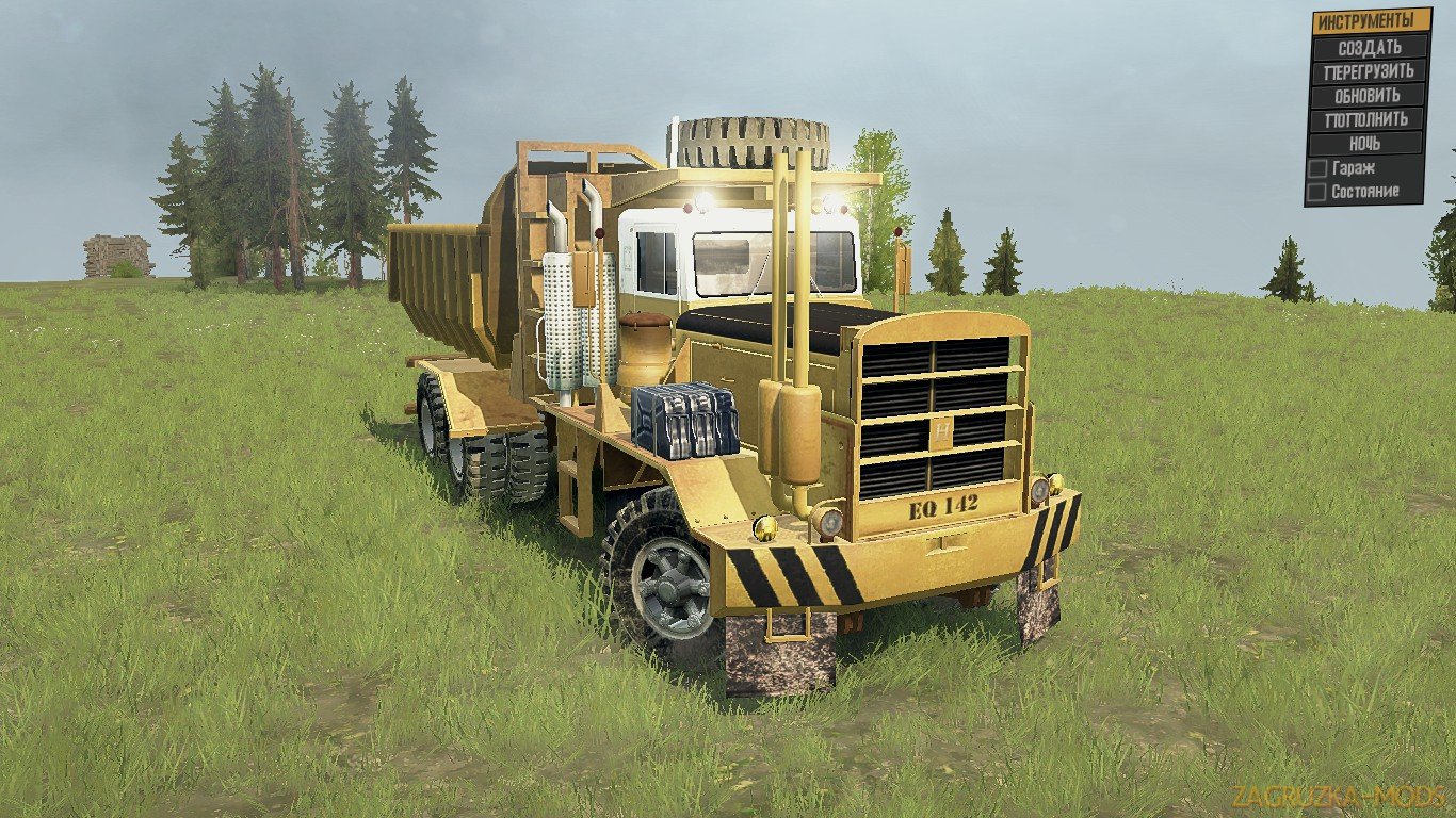 Hayes EQ 142 v2.0 (v29.01.18) for Spin Tires: MudRunner Hayes EQ 142 v2.0 (v29.01.18) for Spin Tires: MudRunner