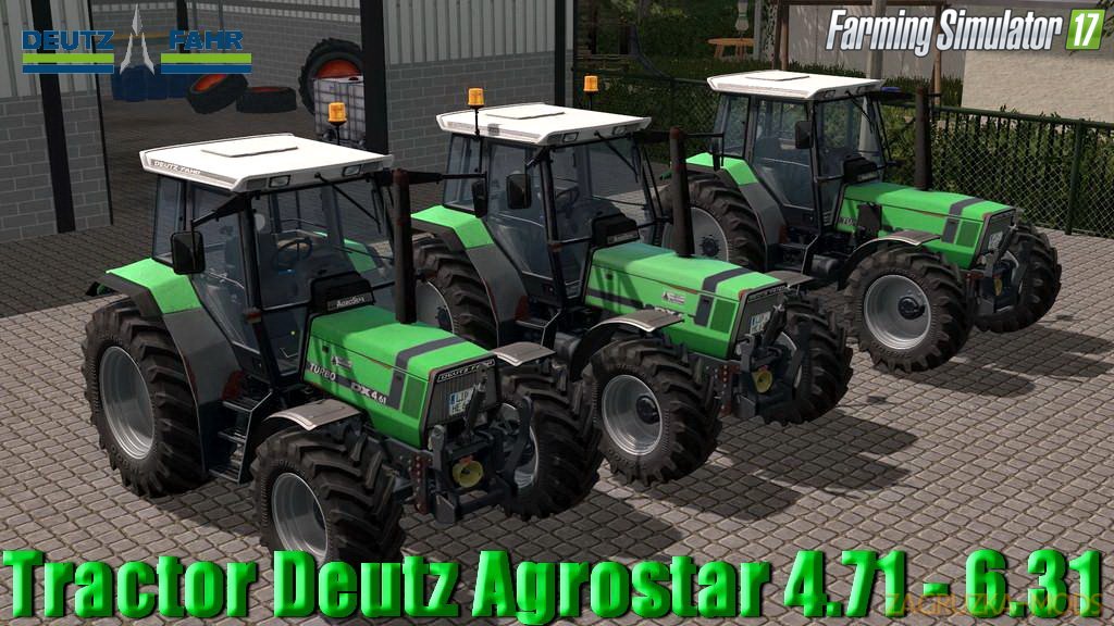 Deutz Agrostar 4.71 - 6.31 v1.2 for FS 17