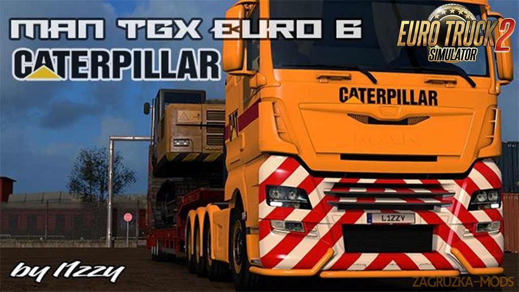 MAN TGX Euro 6 - Simple Caterpillar Skin by l1zzy