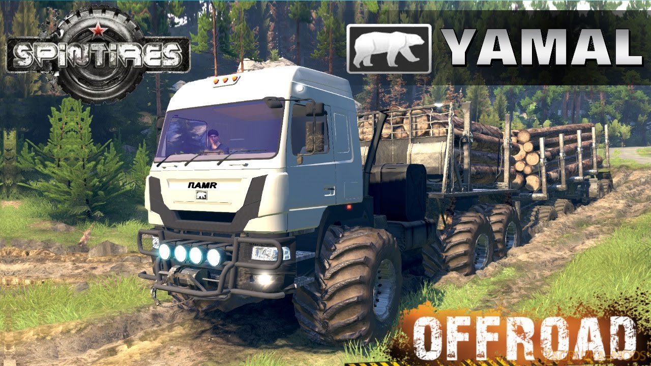 Truck Yamal B-6 v3.0 (v29.01.18) for Spin Tires: MudRunner