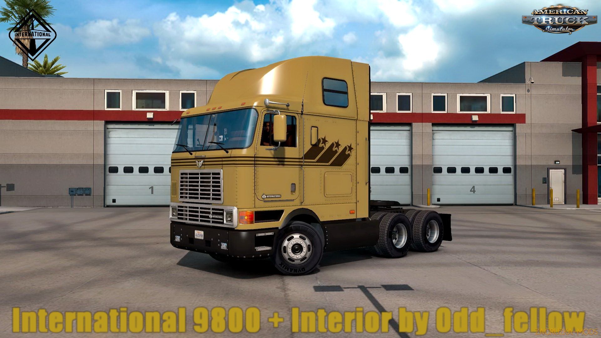 International 9800 + Interior v2.0 by Odd_fellow (1.30.x) for ATS