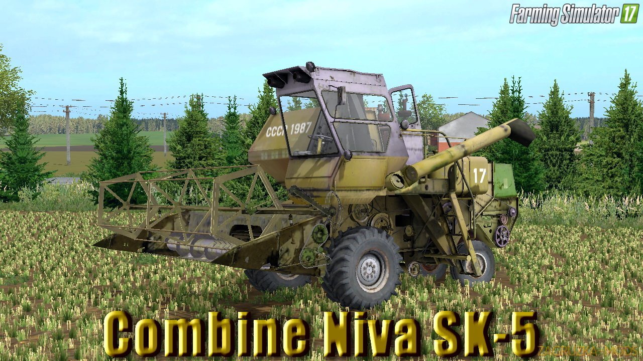 Rostselmash Niva SK-5 v1.1 for FS17