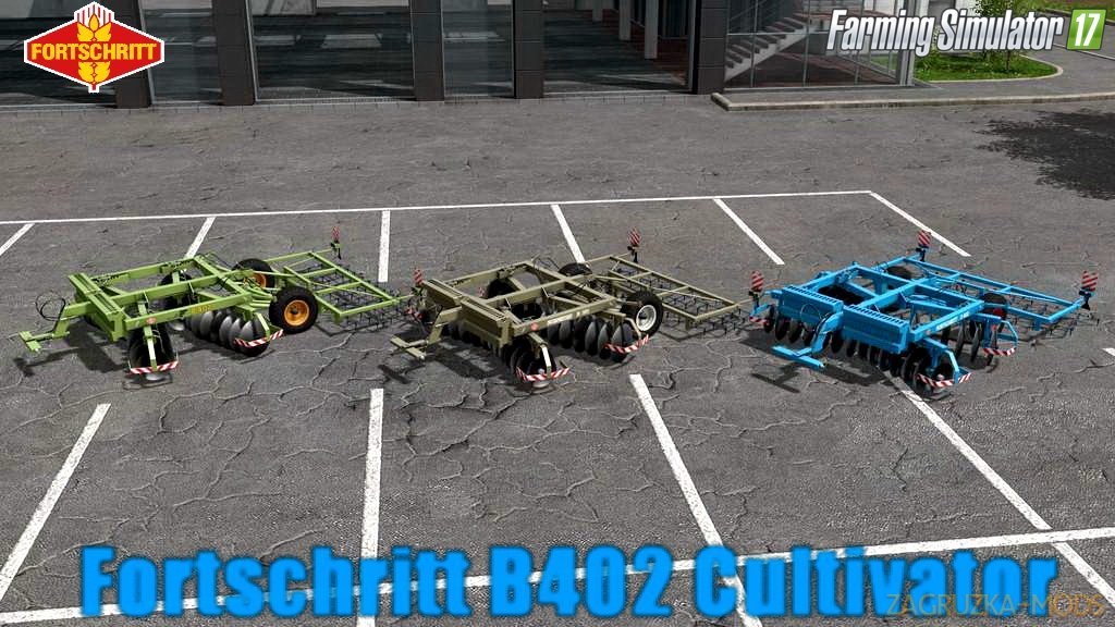 Fortschritt B402 Cultivator v1.0 for FS 17