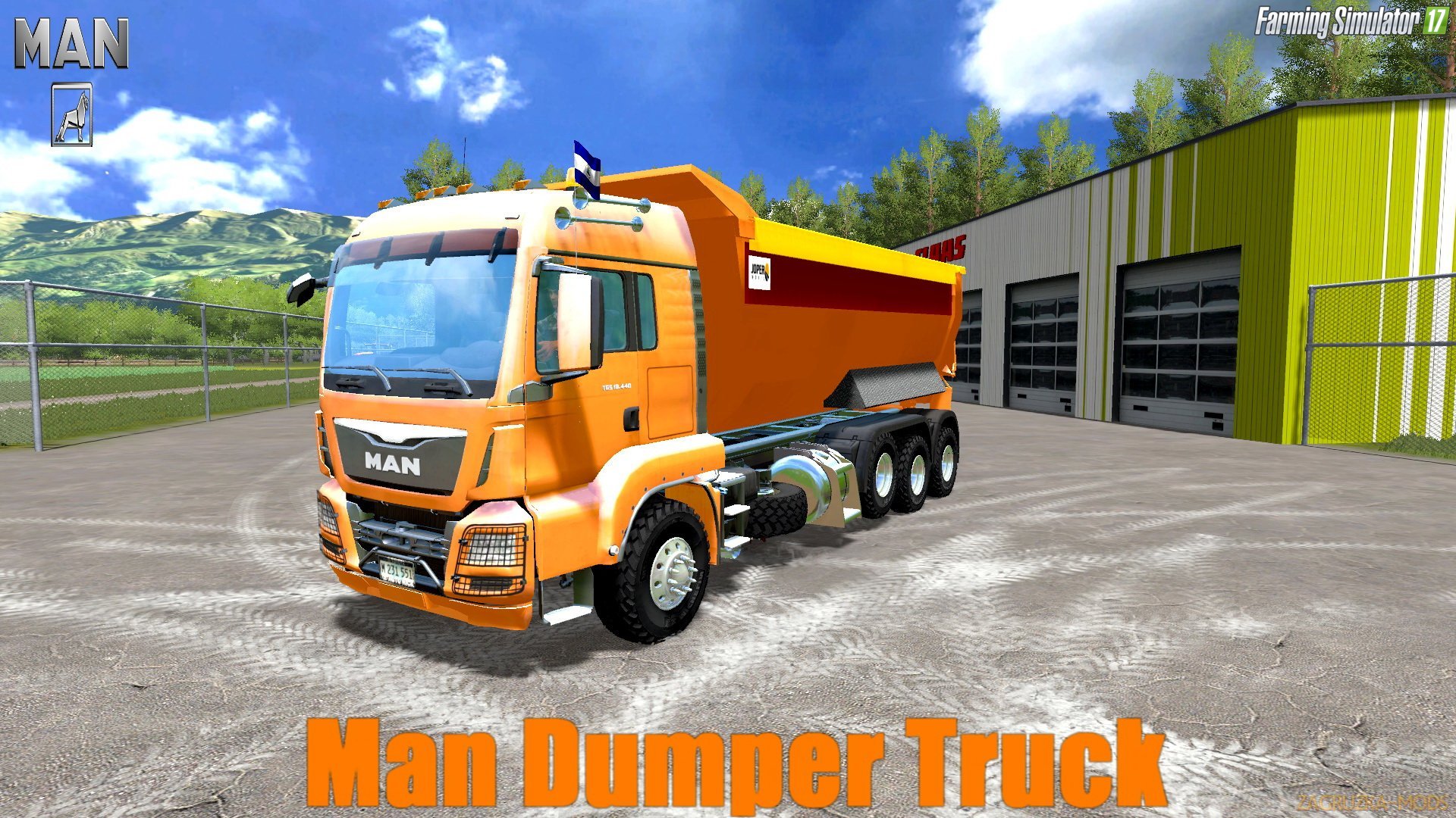 Man Dumper Truck v1.2 for FS 17