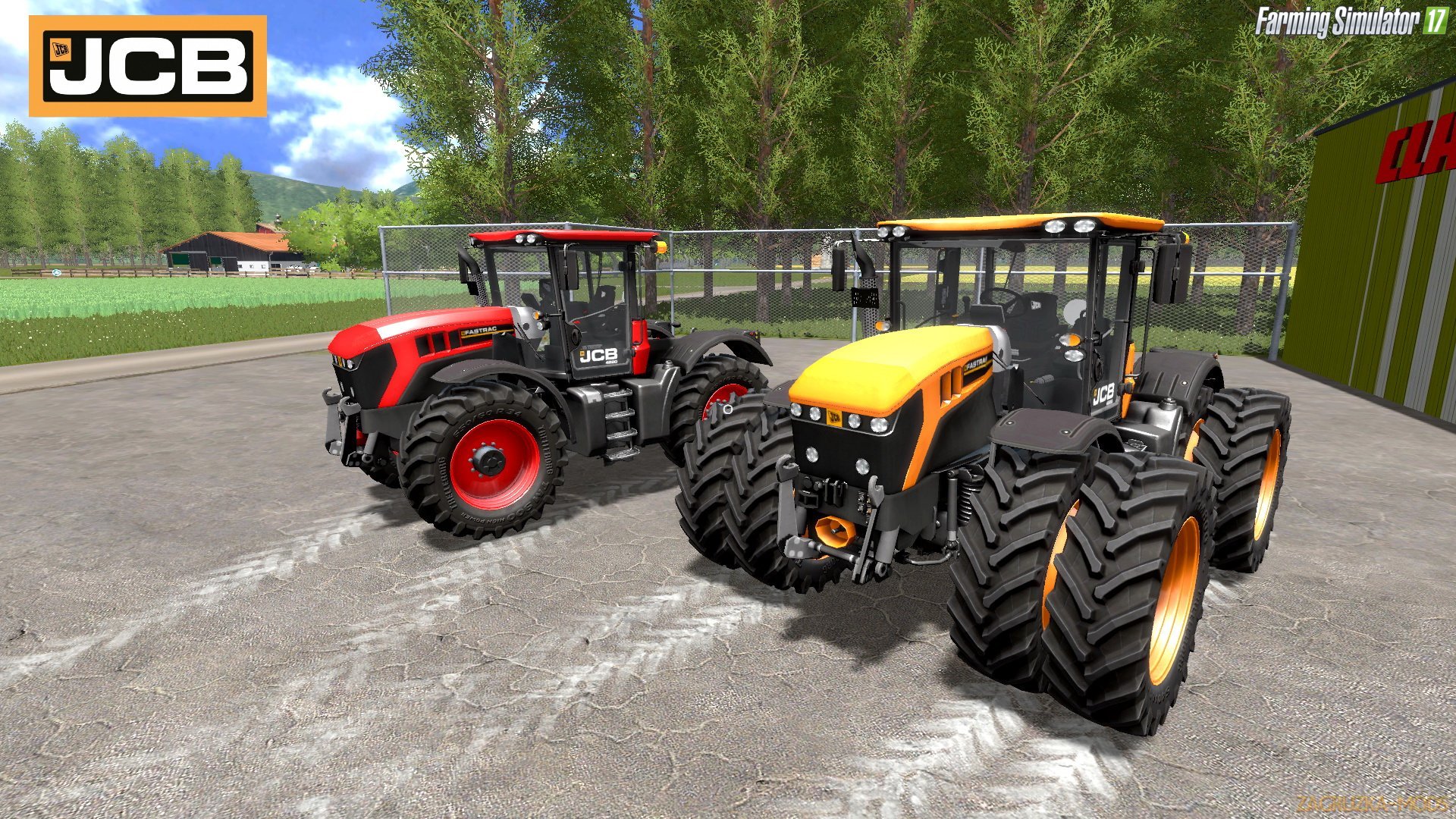 JCB Fastrac 4000er Series v1.0 for FS 17 JCB Fastrac 4000er Series v1.0 for FS 17