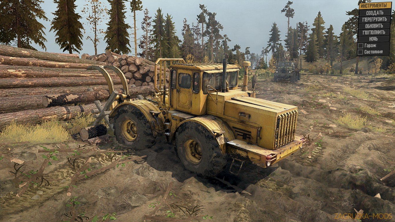 Big River 2 Map v1.0 for SpinTires: MudRunner
