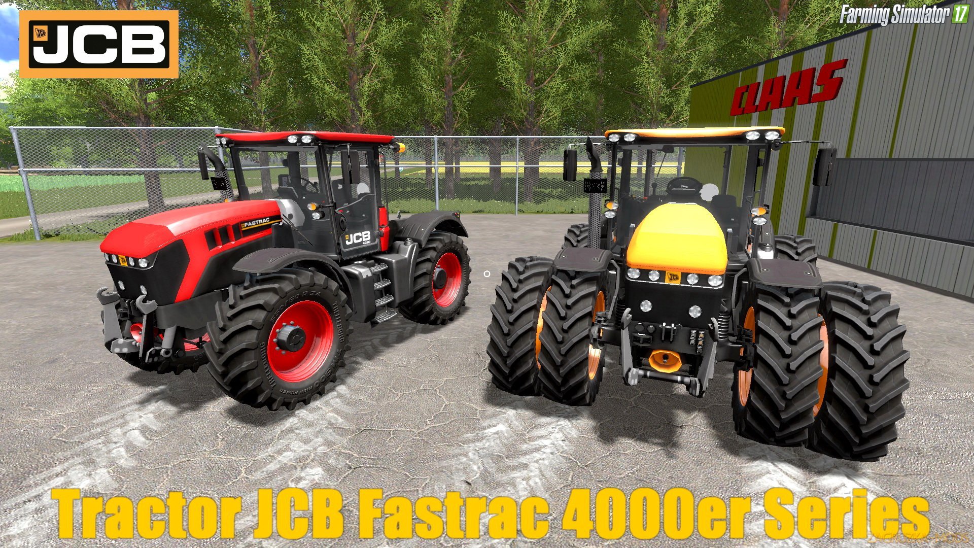 JCB Fastrac 4000er Series v1.0 for FS 17 JCB Fastrac 4000er Series v1.0 for FS 17