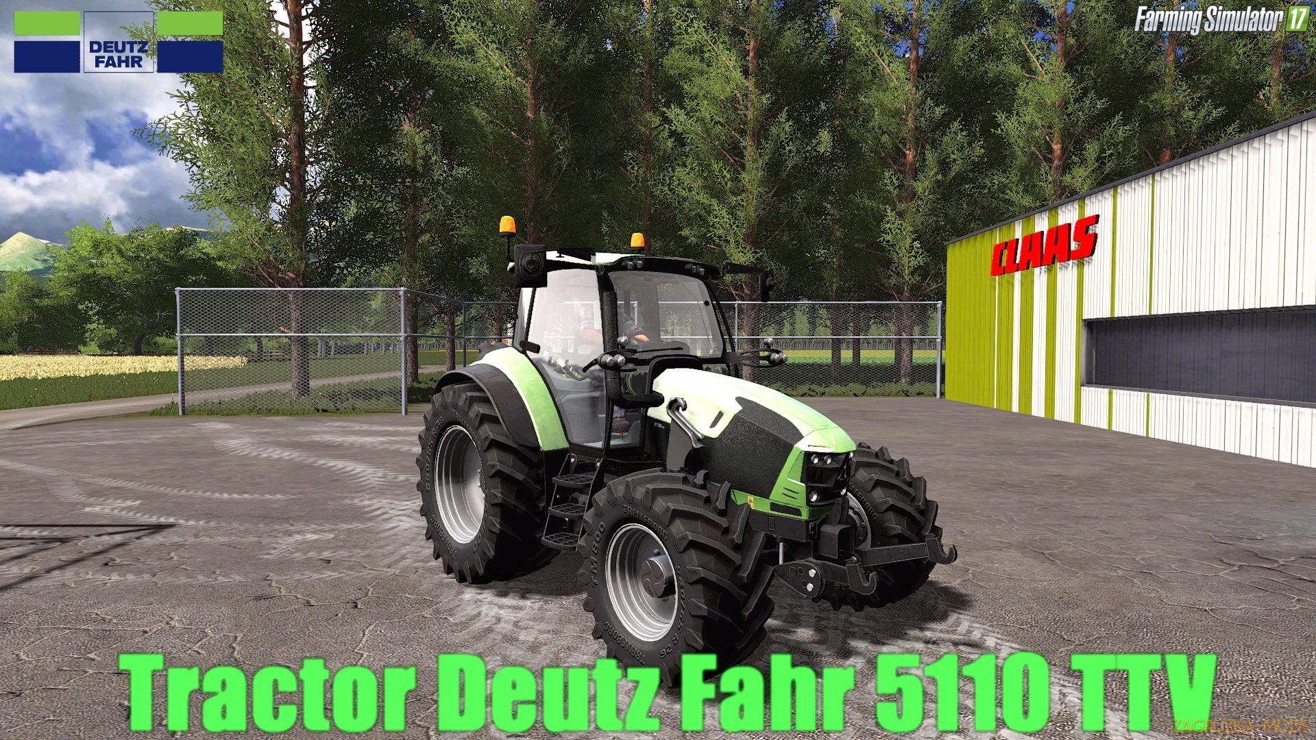 Deutz Fahr 5110 TTV v1.1 for FS 17