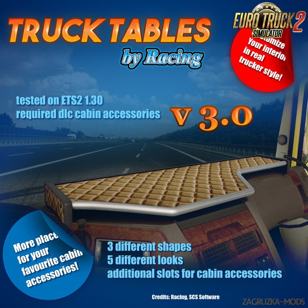 Truck Tables v3.0 by Racing
