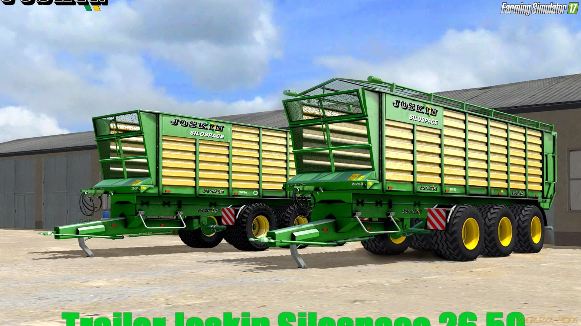 Trailer Joskin Silospace 26.50 v1.0 for FS 17
